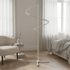 Perchero caracol chico 40 perchas pintado