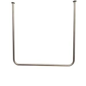 Caño Probador Para Vestidor U Gris